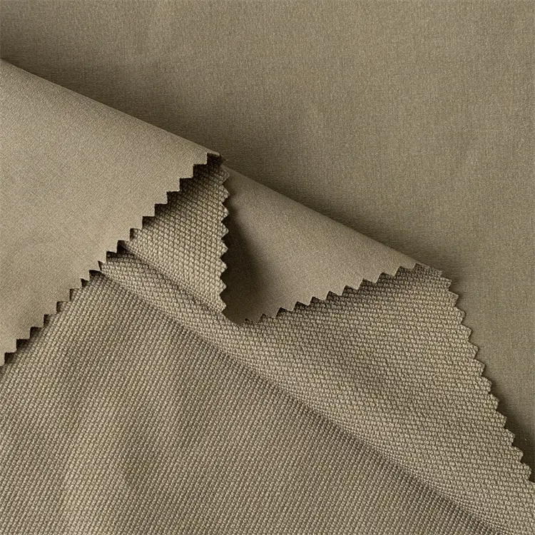 160 GSM Polyester Spandex Stretch Woven Fabric for Outdoor Pants detail
