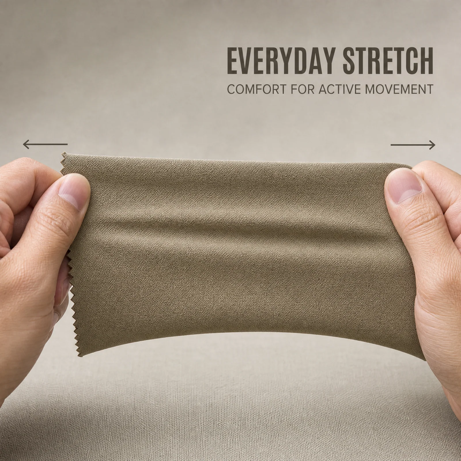53# stretch-level, hand-feel and finishing development reference