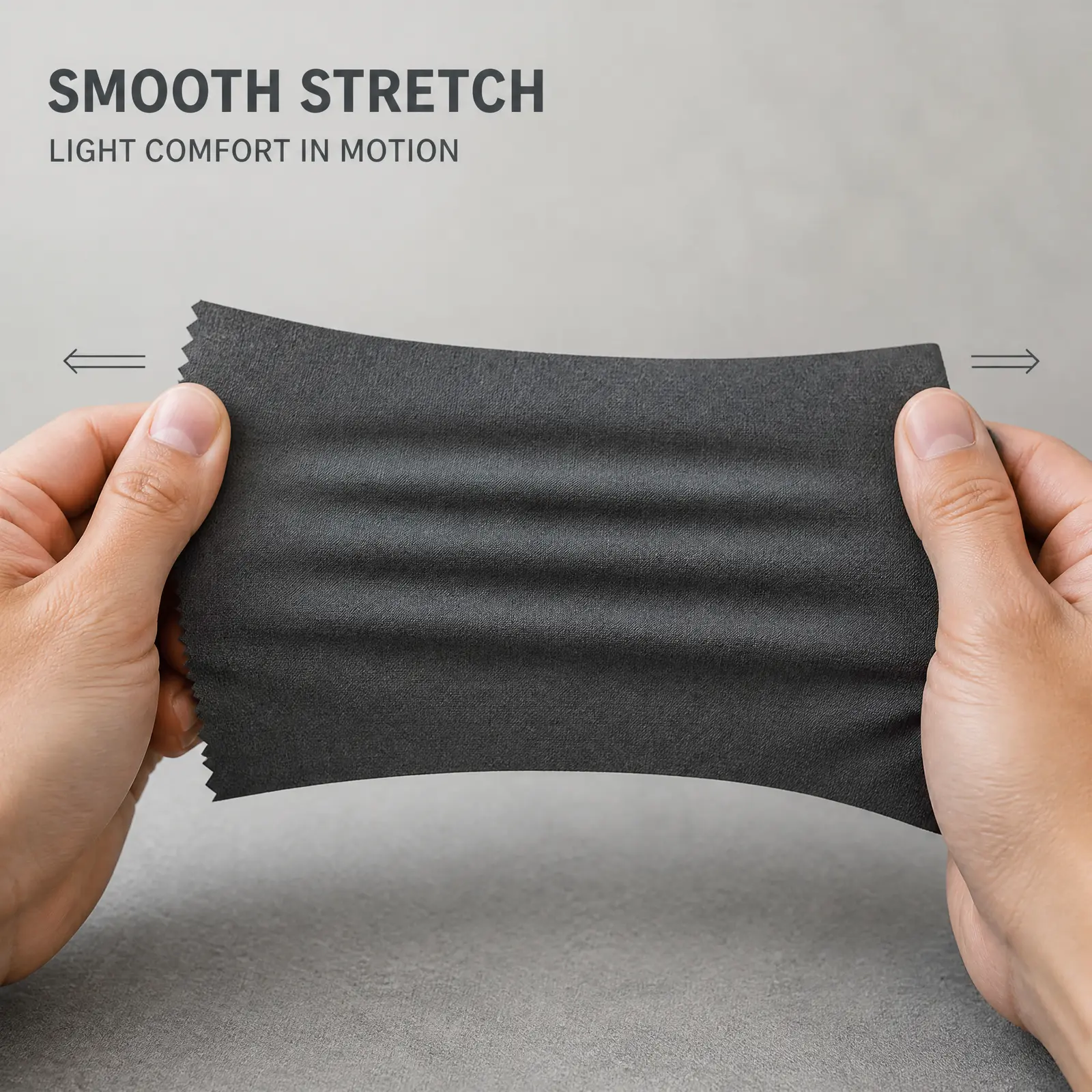 YA2119-B fabric stretch-level and hand-feel development reference