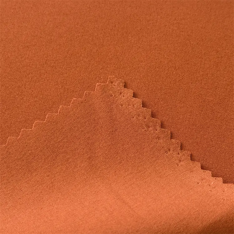 100 GSM Lightweight Polyester Spandex Woven Fabric detail