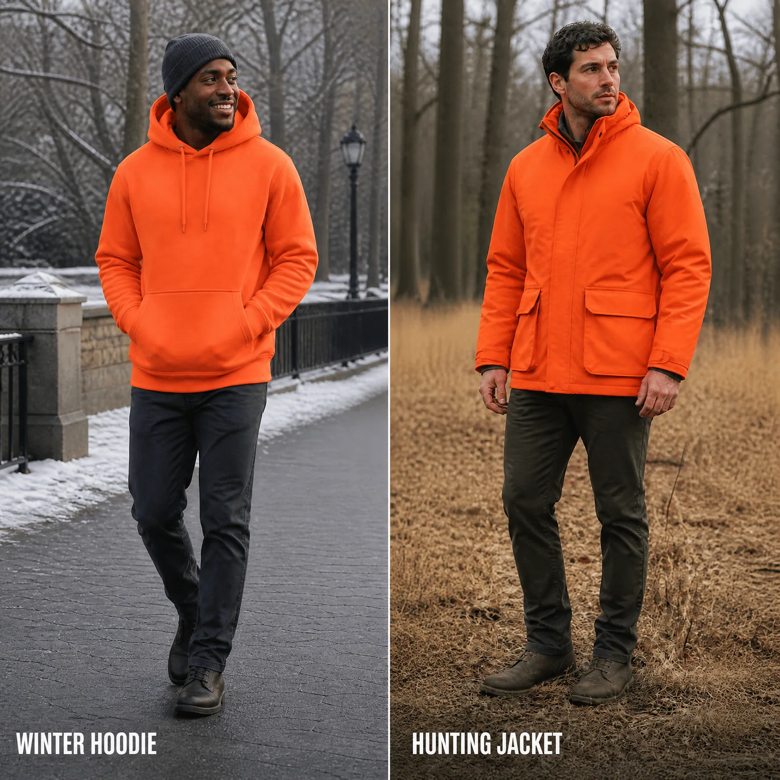 YA6046 applications for winter hoodies and hunting jackets