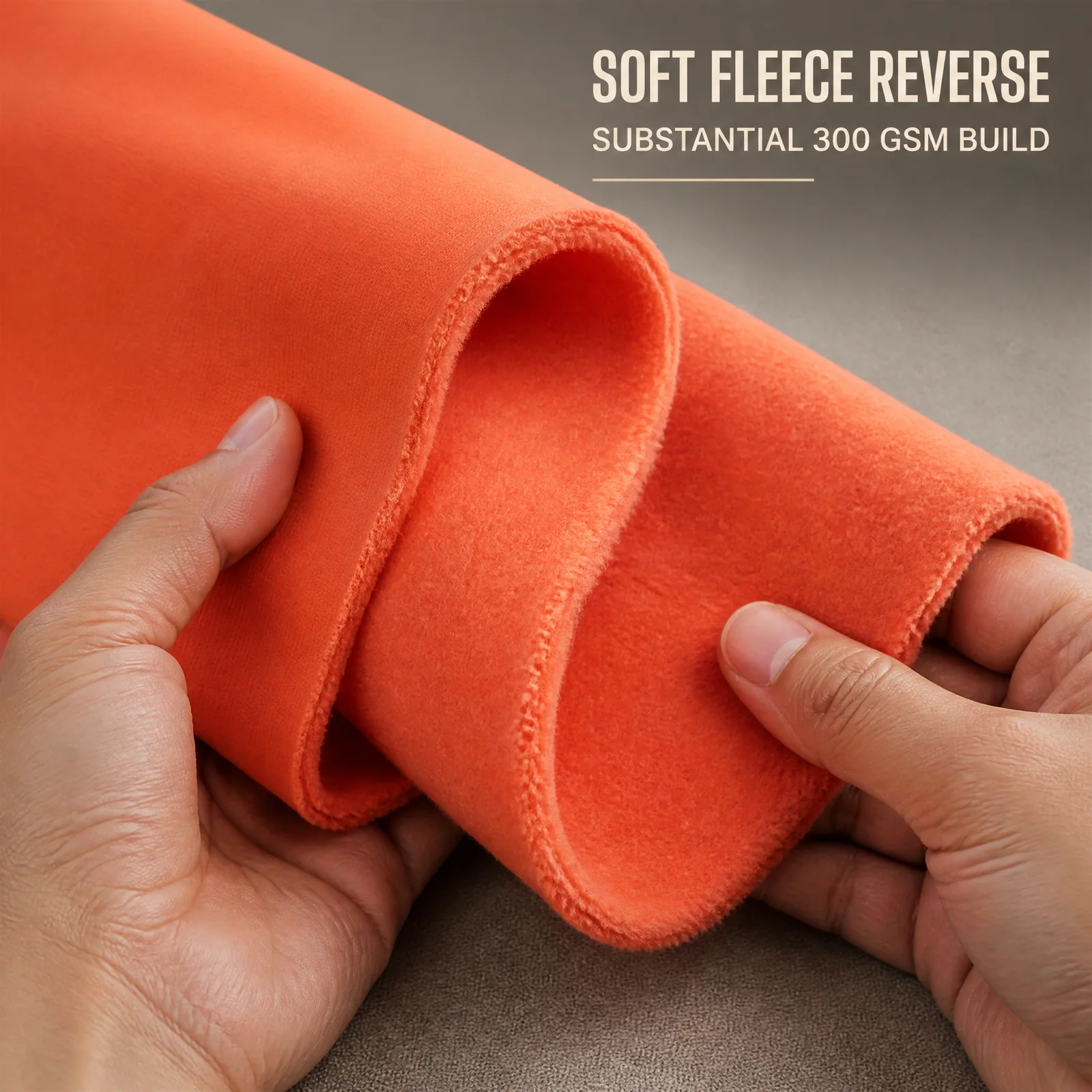 YA6046 fleece pile, hand-feel and bonded structure development reference